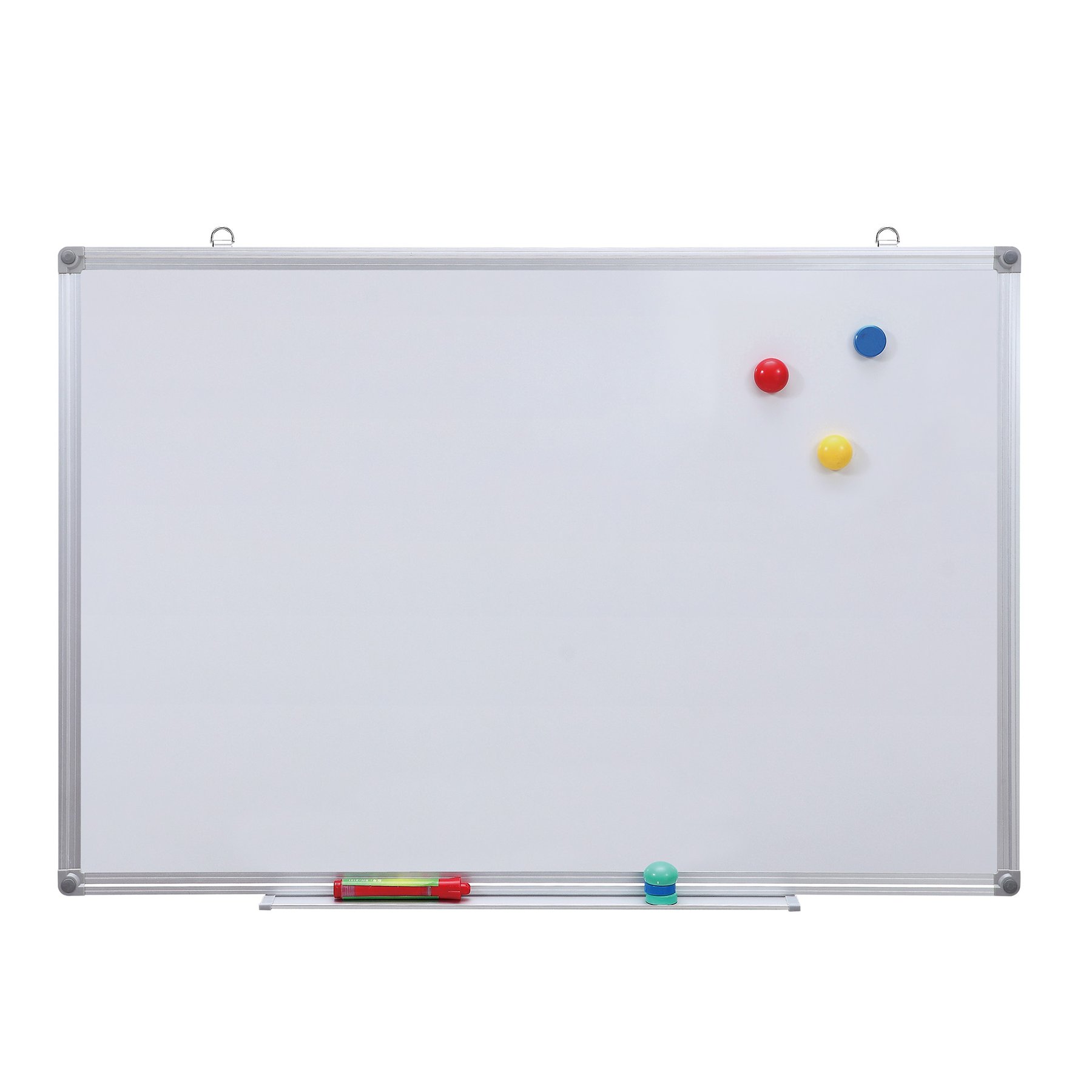 Office 1 Whiteboard, 120 x 240 cm, magnetic, with aluminium frame