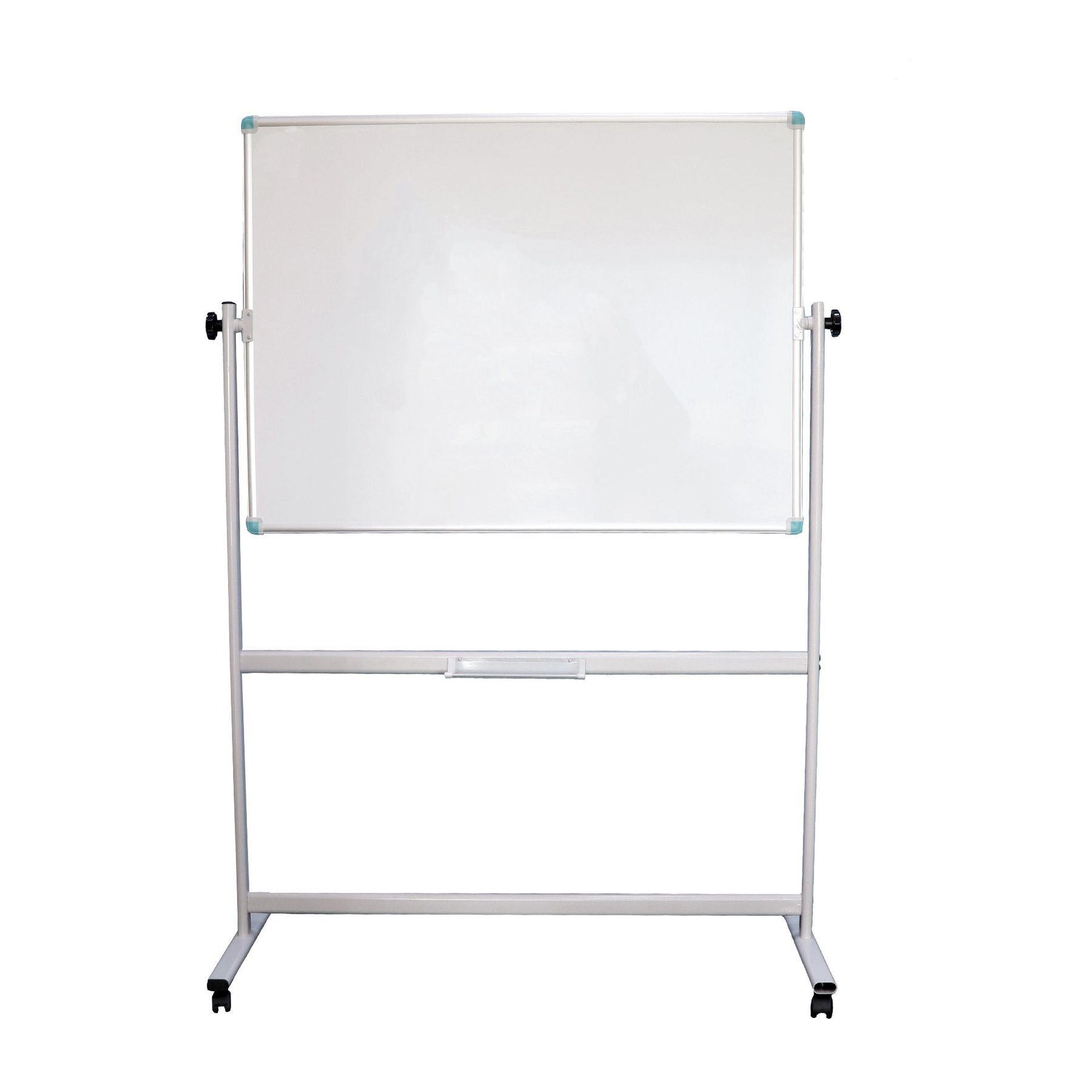 Office 1 Whiteboard, 90 x 120 cm, magnetic, double-sided, on wheels