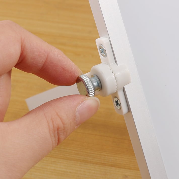 Foska Бяла дъска, магнитна, настолна, 30 х 40 cm