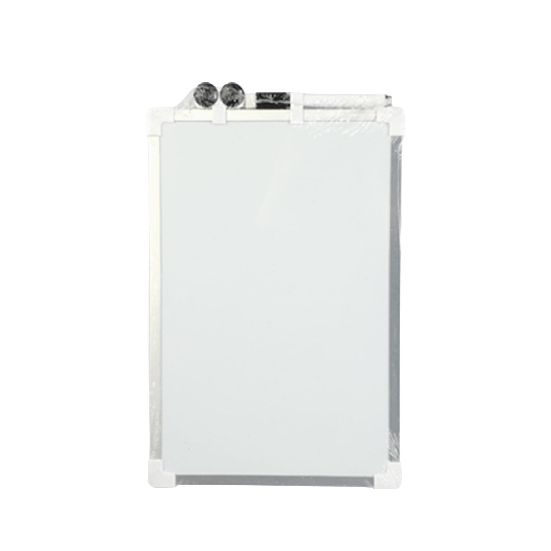 BEIFA BOARD WHITE SETTING DOUBLE-SIDED WITH MARKER AND MAGNITES 20x30 CM