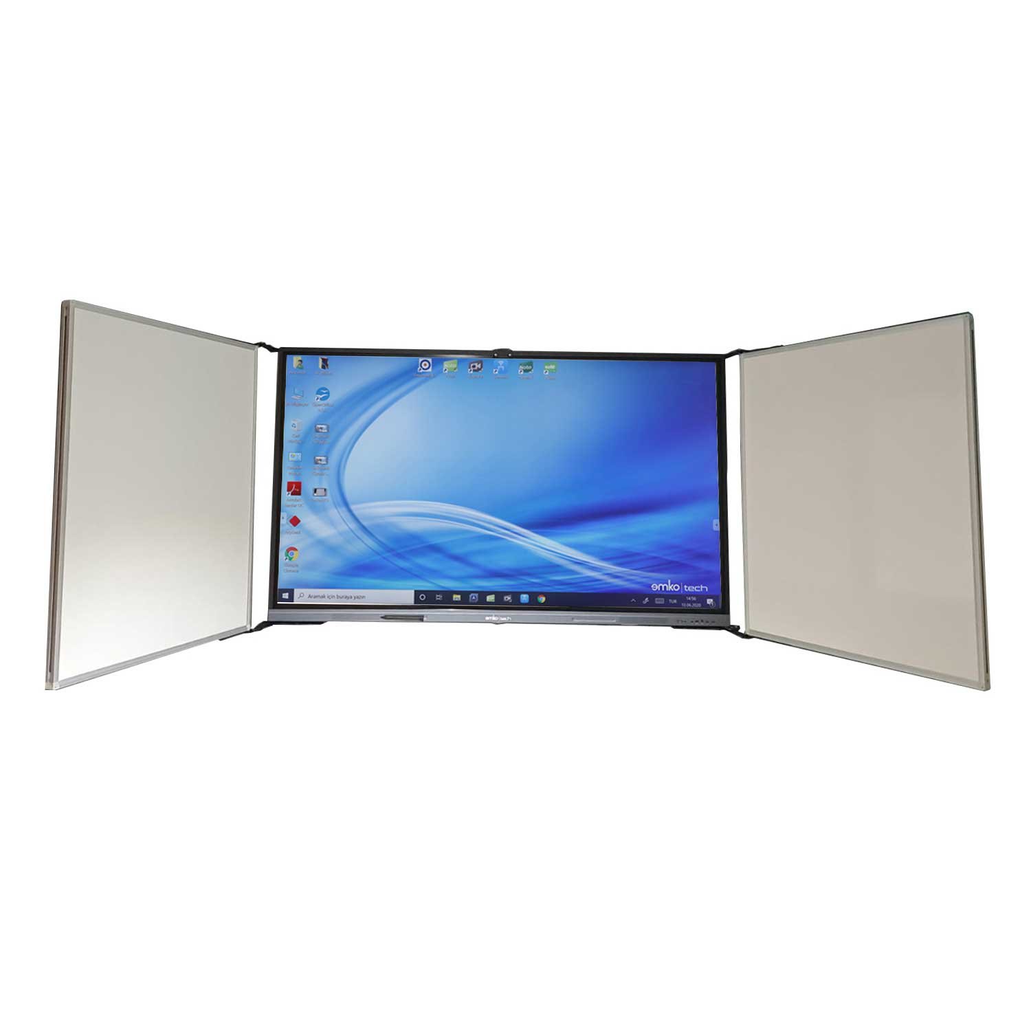 Office 1 Whiteboard Wings, ceramic, with 2 wings, for 86'' display