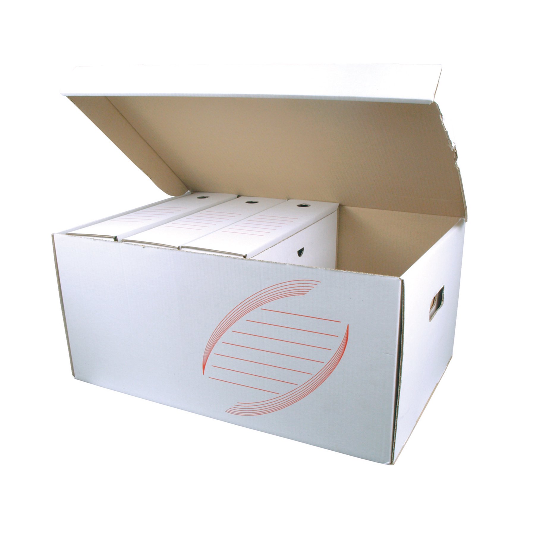 Archive box, top opening, 563 x 267 x 368 mm
