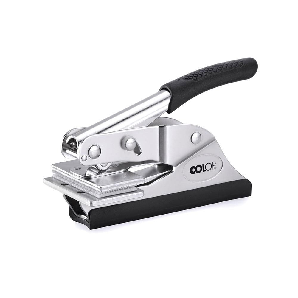 Colop Stamp, rectangular, dry, embossed, 25 x 50 mm