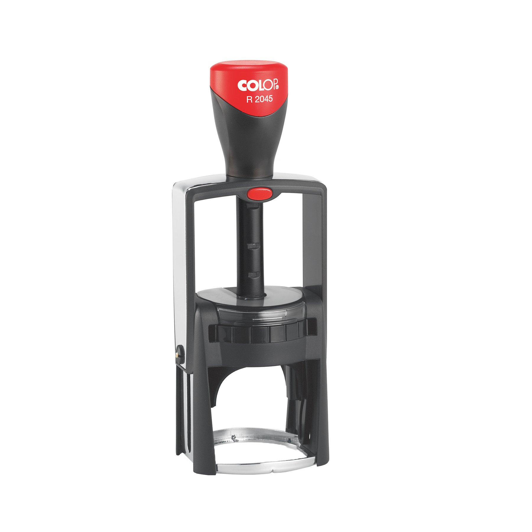 Colop Stamp Microban R 2045, antibacterial, round, 45 mm, black
