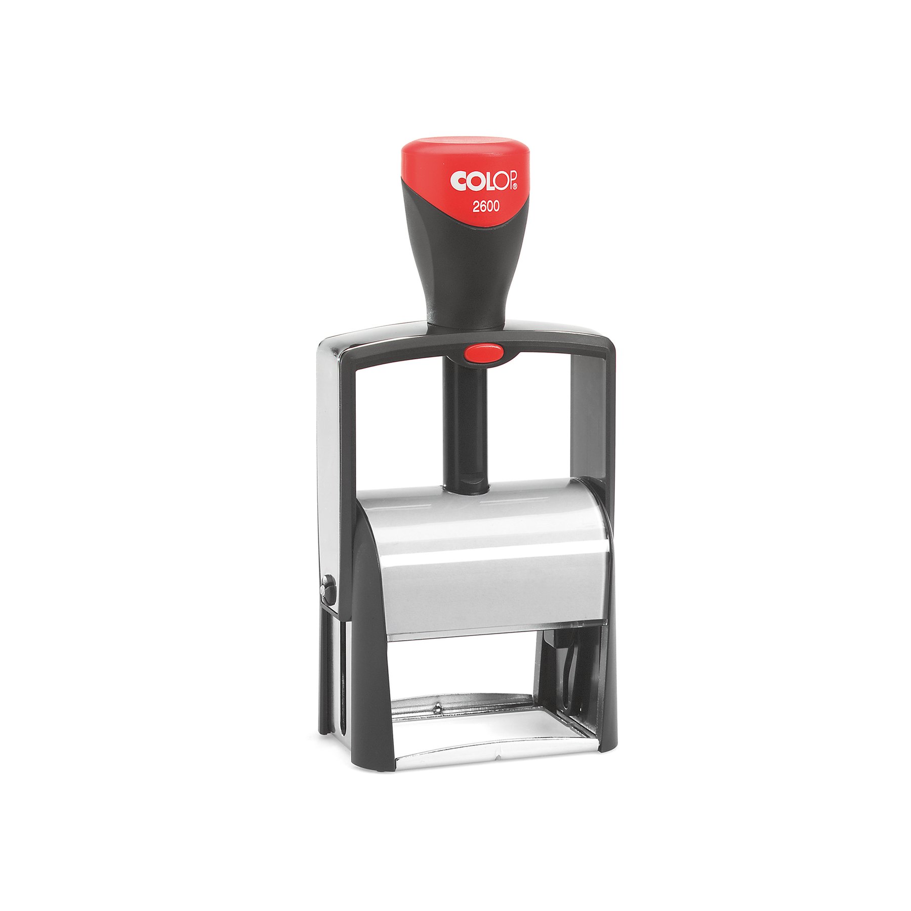 Colop Stamp 2600, rectangular, 37 x 58 mm, black