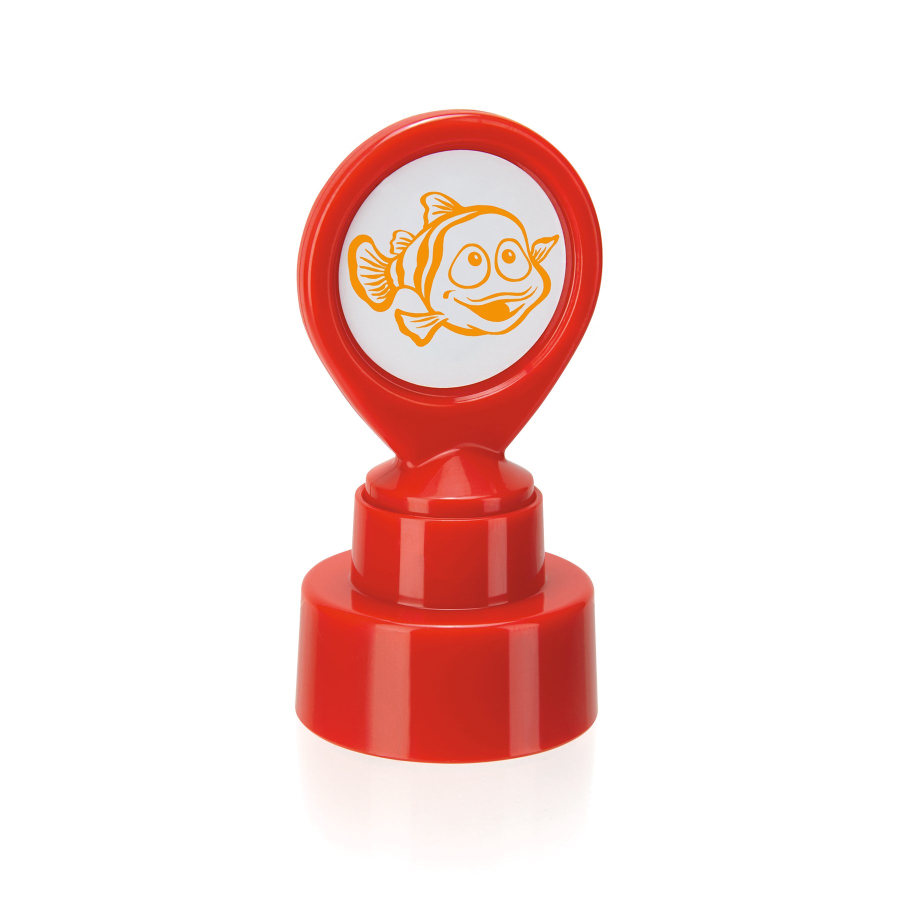 Colop Motivational Stamp “Fish”, red