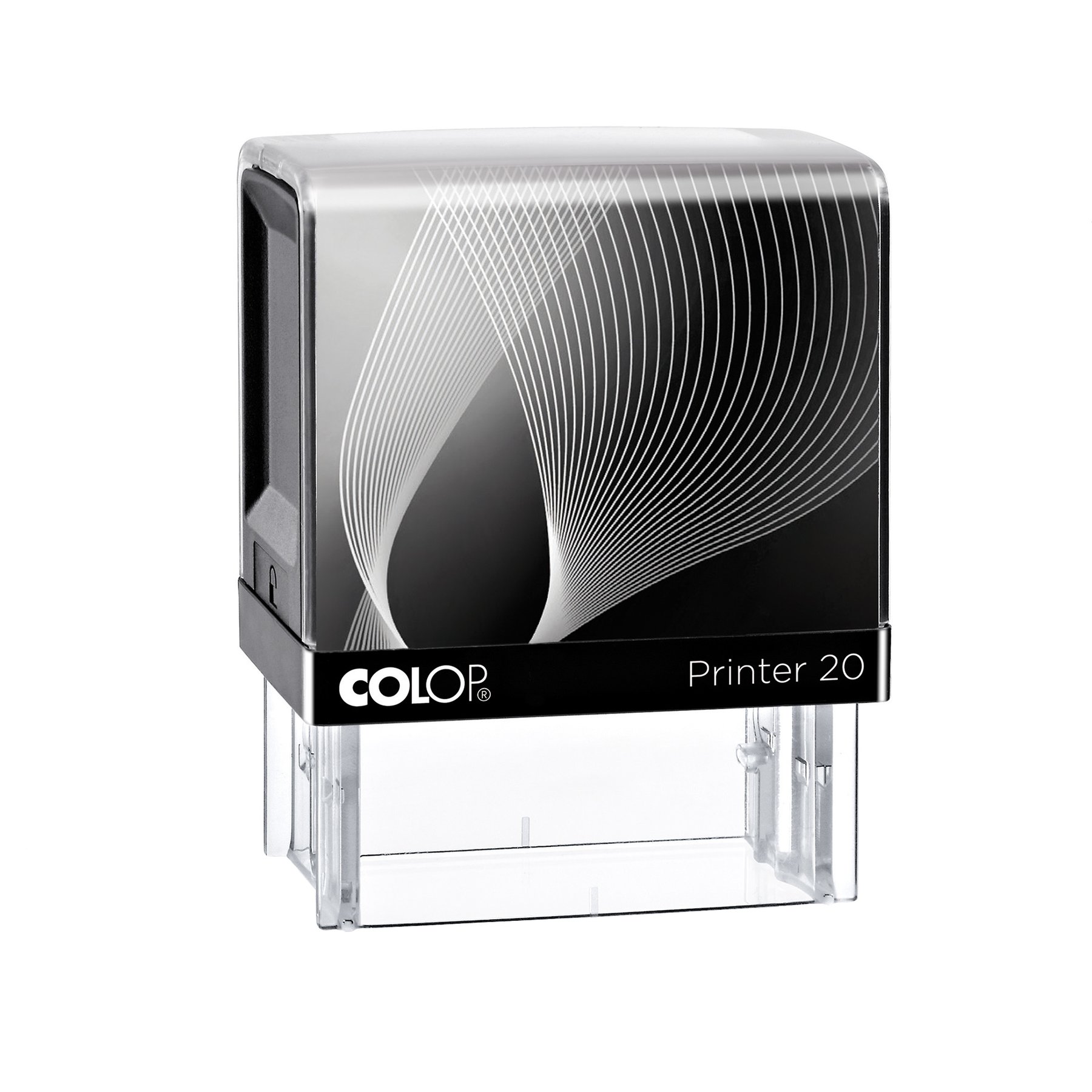 Colop Stamp Printer 20, rectangular, 14 x 38 mm, black