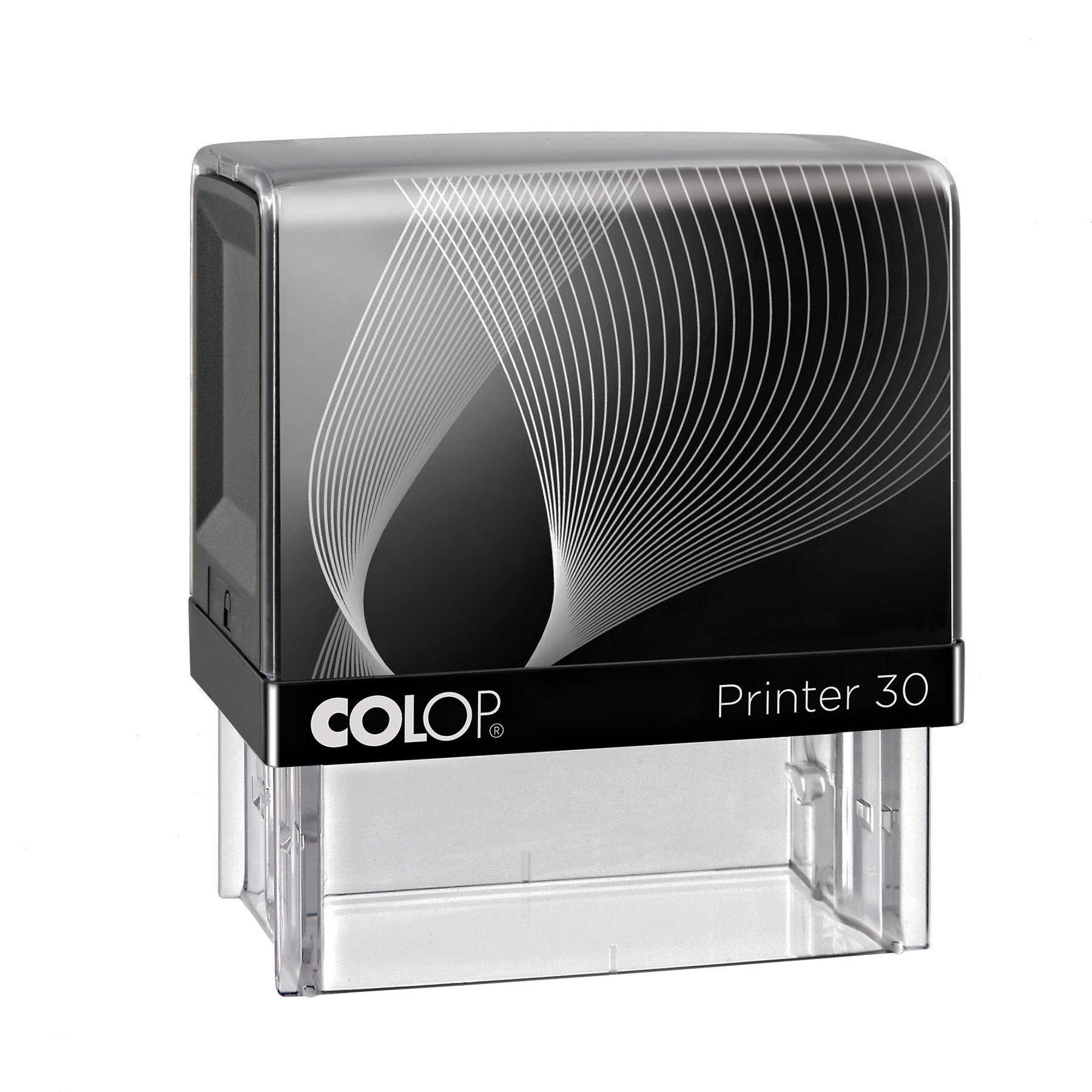 Stamp Colop Printer 30, rectangular, 18 x 47 mm, black