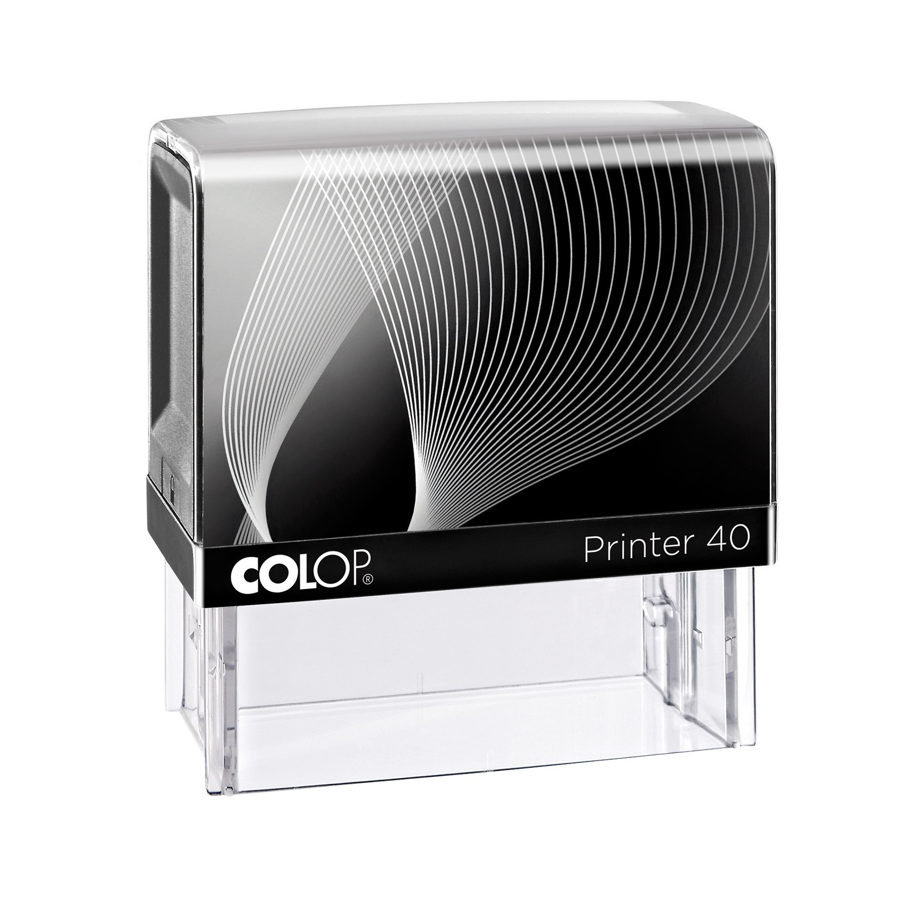 Stamp Colop Printer 40, rectangular, 23 x 59 mm, black