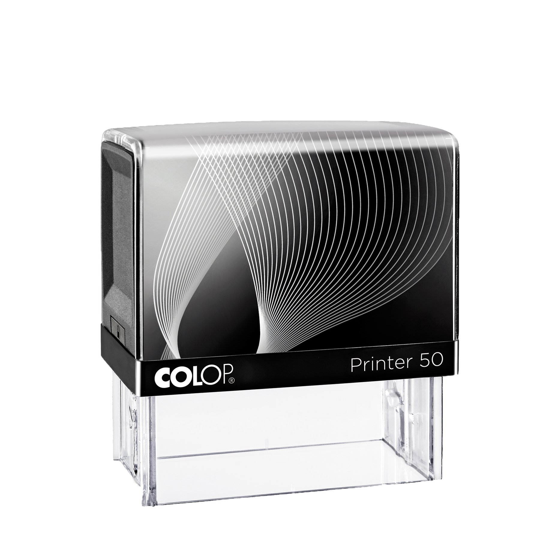 Stamp Colop Printer 50, rectangular, 30 x 69 mm, black