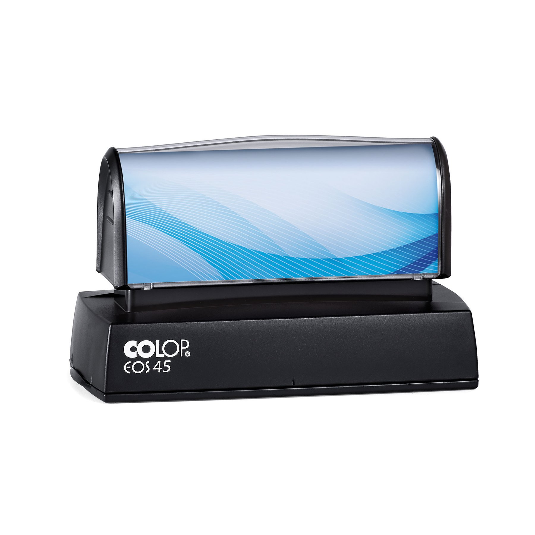 Colop Stamp EOS 45, rectangular, 82 x 25 mm, uninked, dry