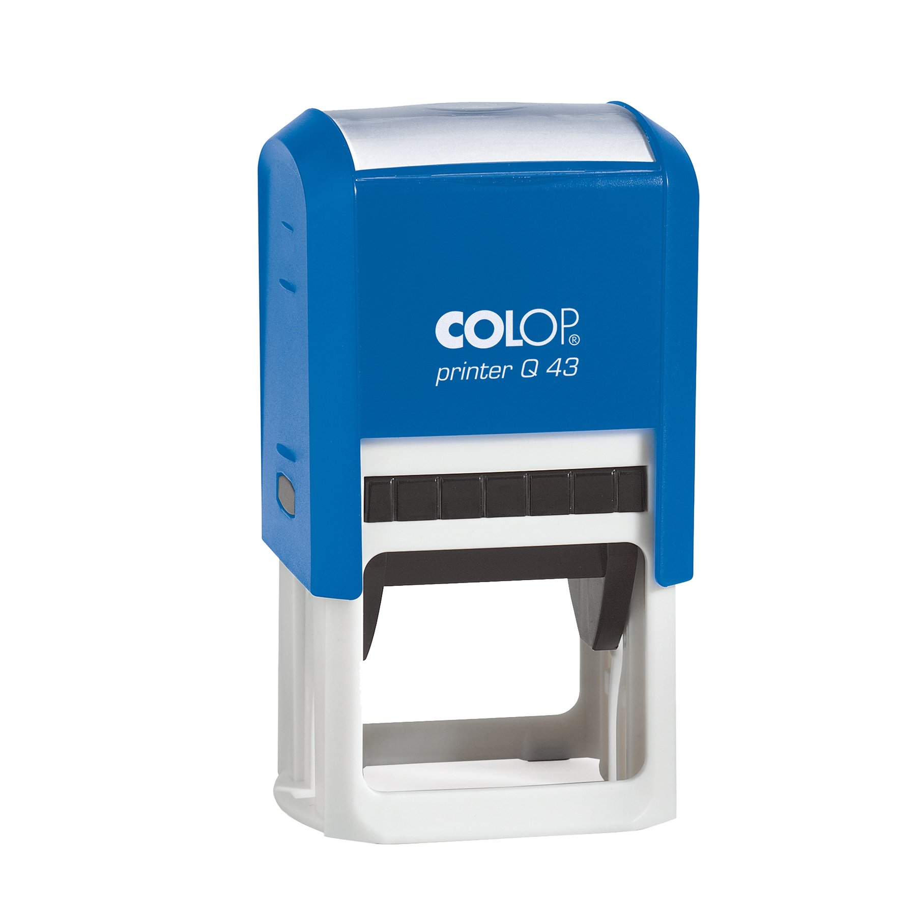 Colop Stamp Q 43, square, 43 x 43 mm, blue