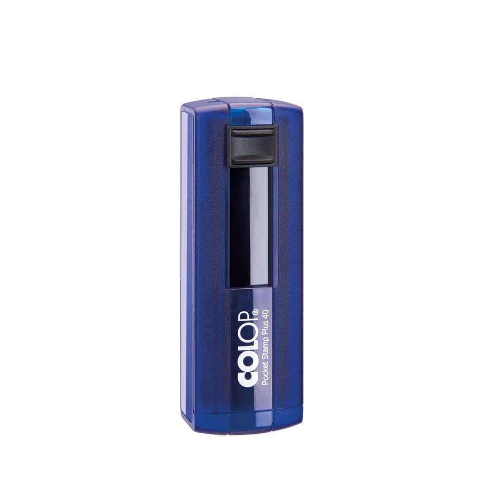 Colop Stamp PSP 40, pocket, 58 x 22 mm, indigo blue