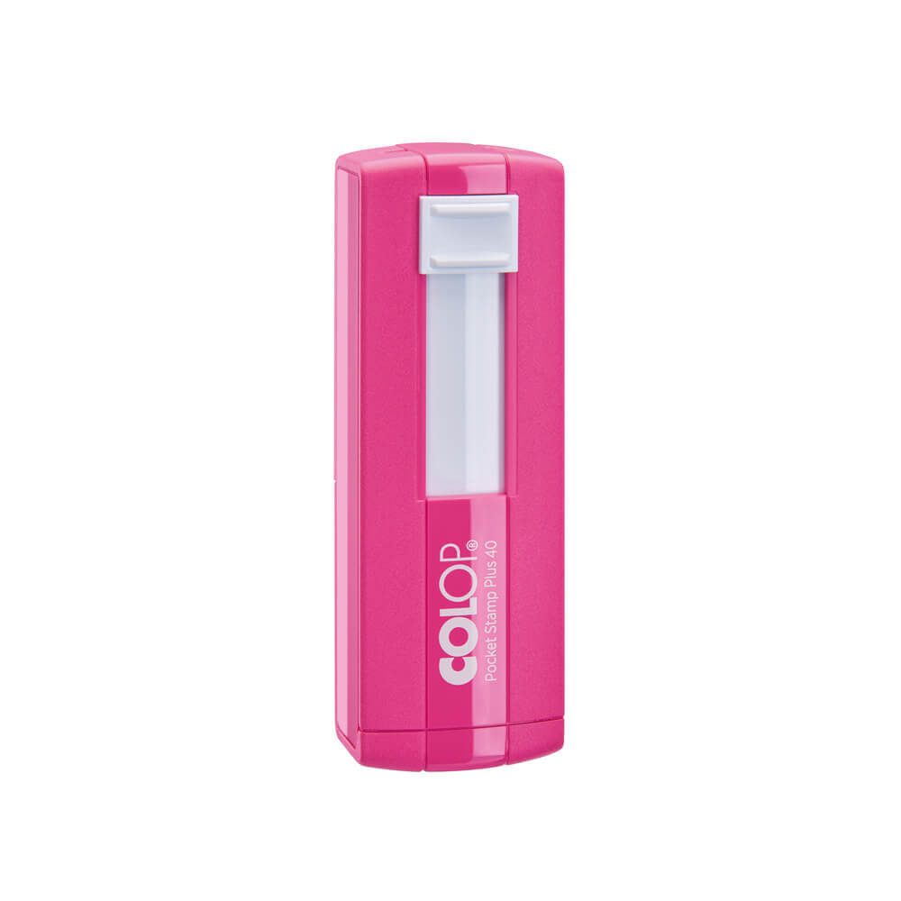 Colop Stamp PSP 40, pocket, 58 x 22 mm, pink-blue