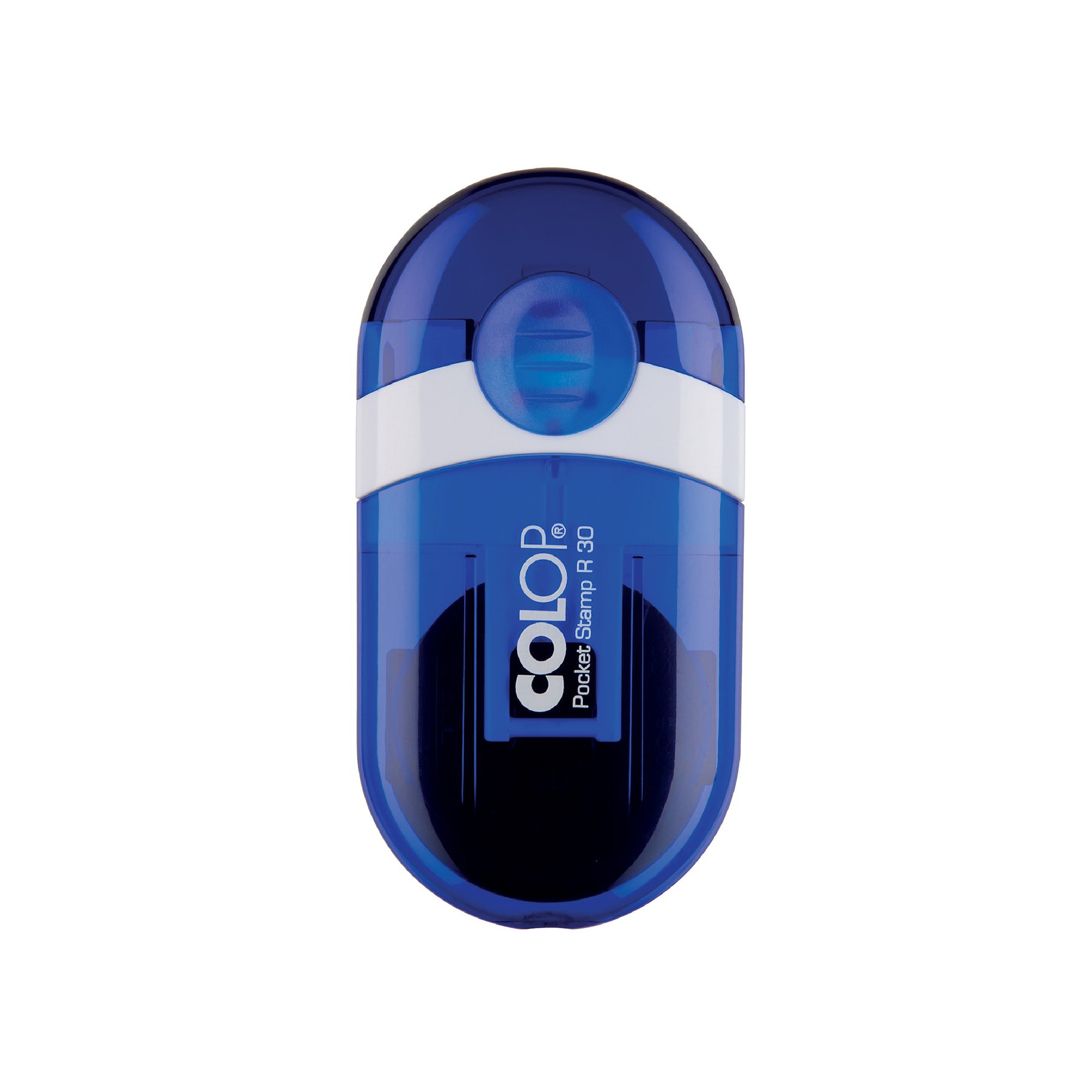 Colop Stamp Pocket Stamp R 30, pocket, round, 30 mm, indigo color