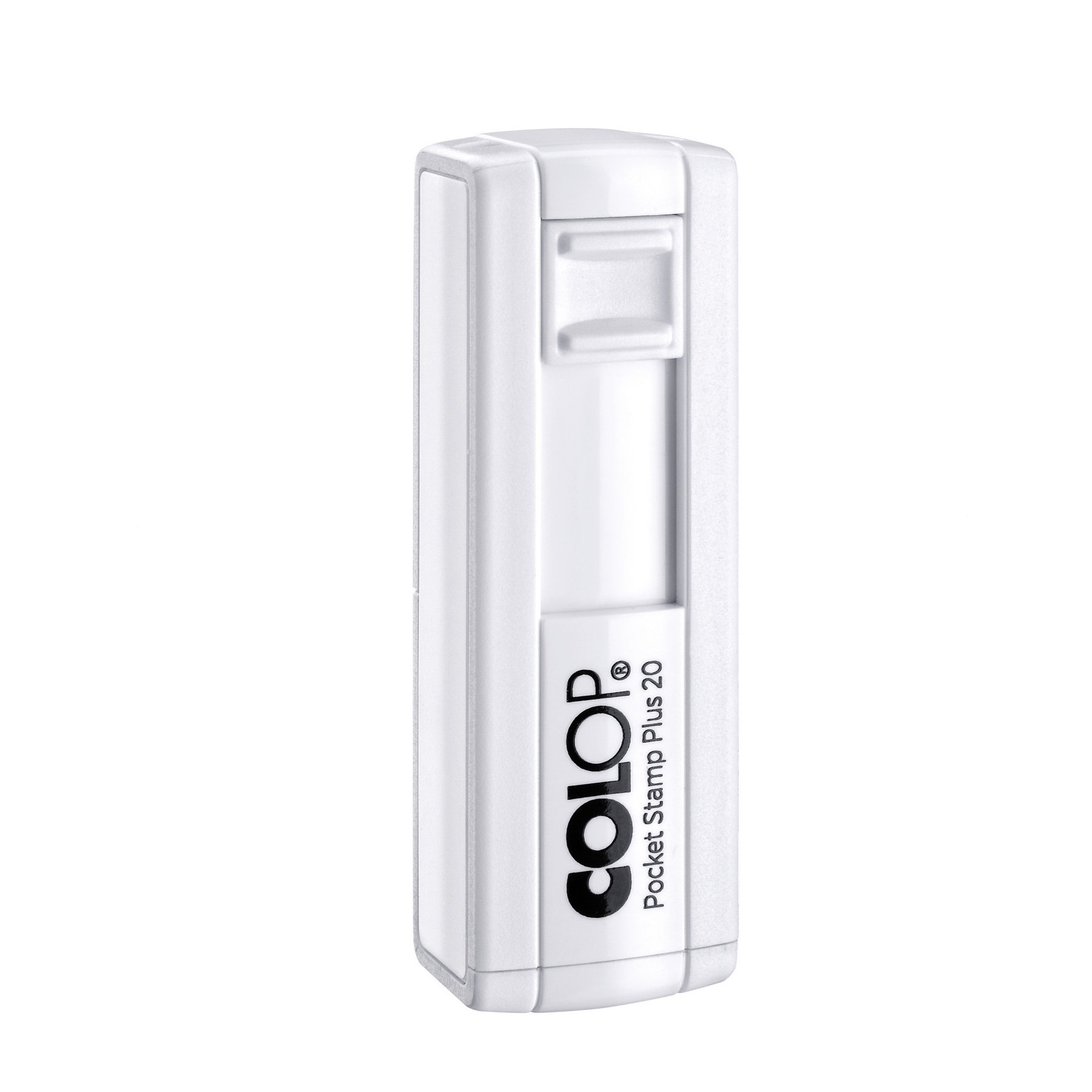Colop Stamp Pocket Stamp Plus 20, pocket, 14 x 38 mm, white