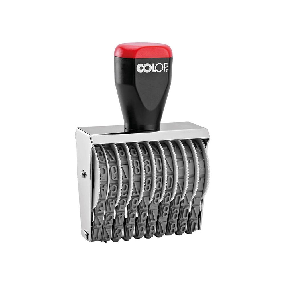 Colop Numbering machine 09010, 9 mm, 10 digits, manual