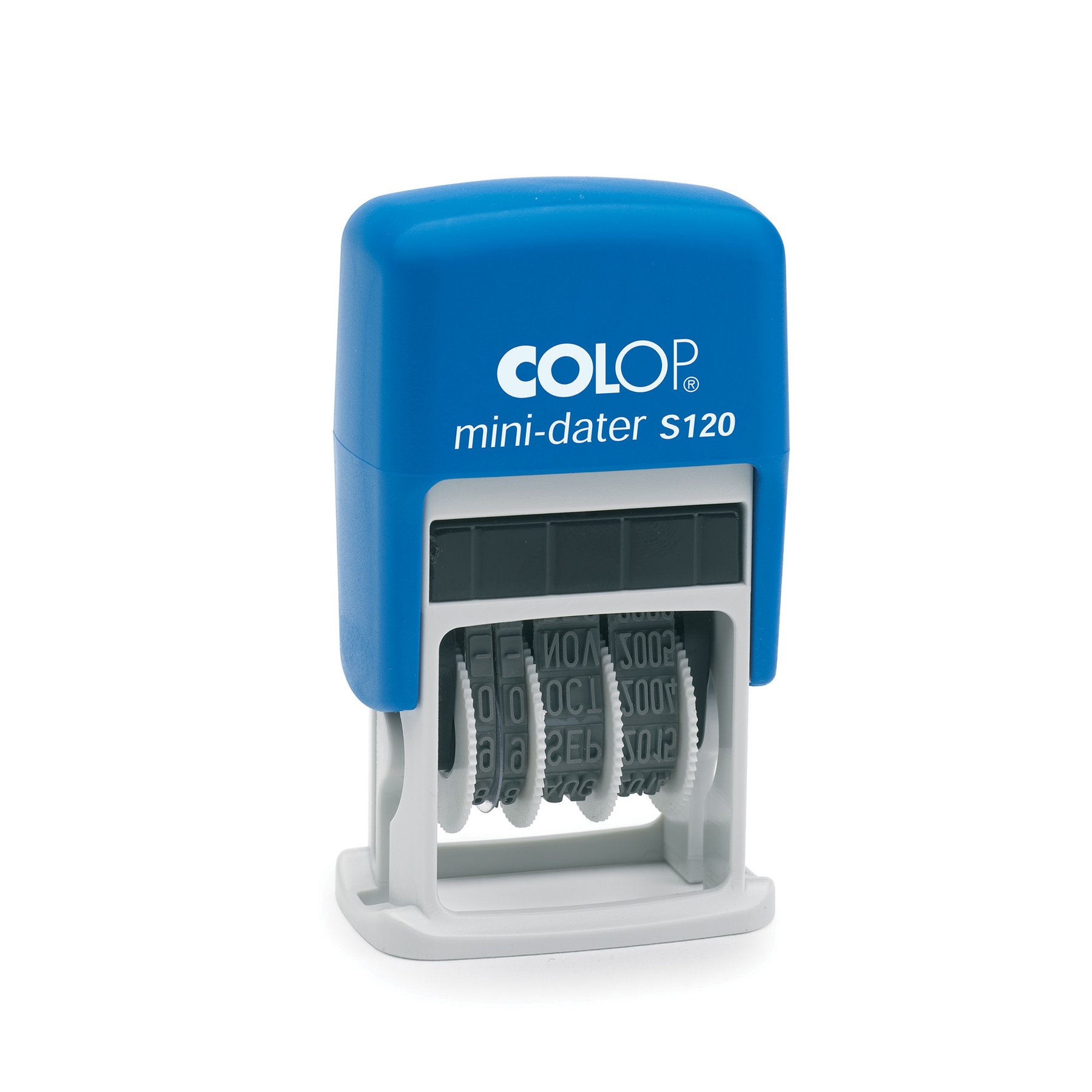 Colop Dater S120/4, with letters, 4 mm, black