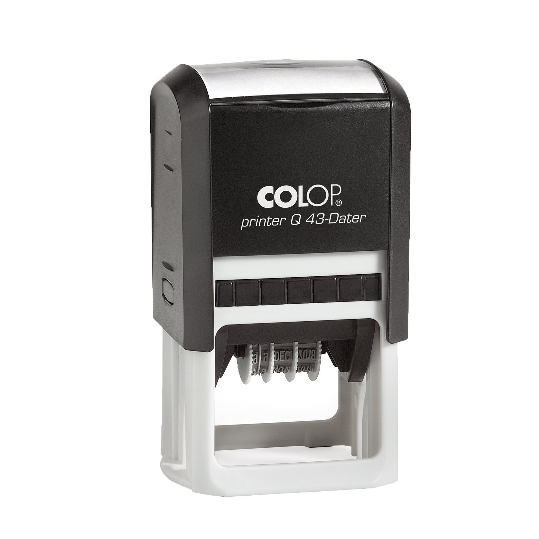 Colop Dater Q43, 43 x 43 mm, black
