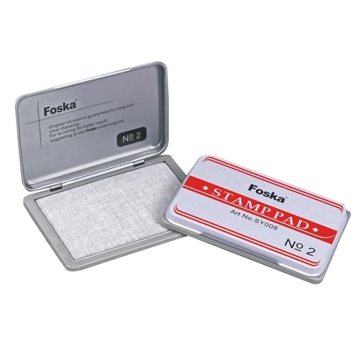Foska Stamp pad, dry, No.2, 84 x 122 mm