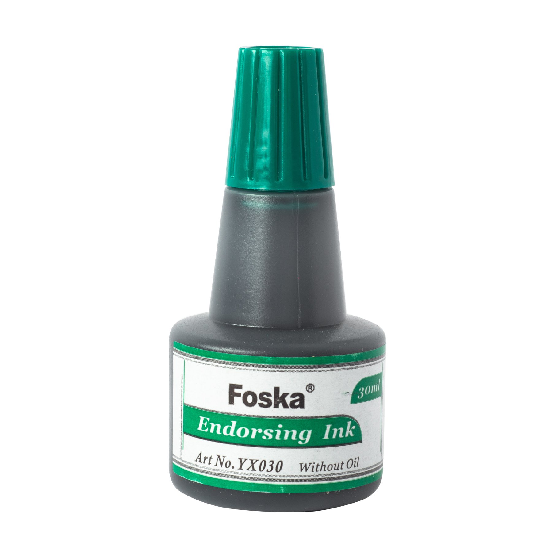Foska Stamp ink, 30 ml, green