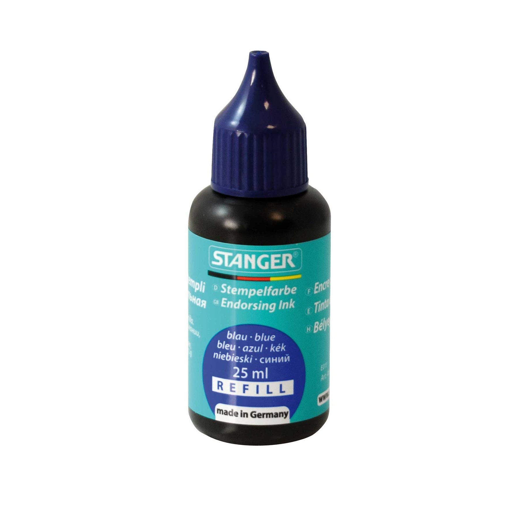 Stanger Stamp ink, 25 ml, blue