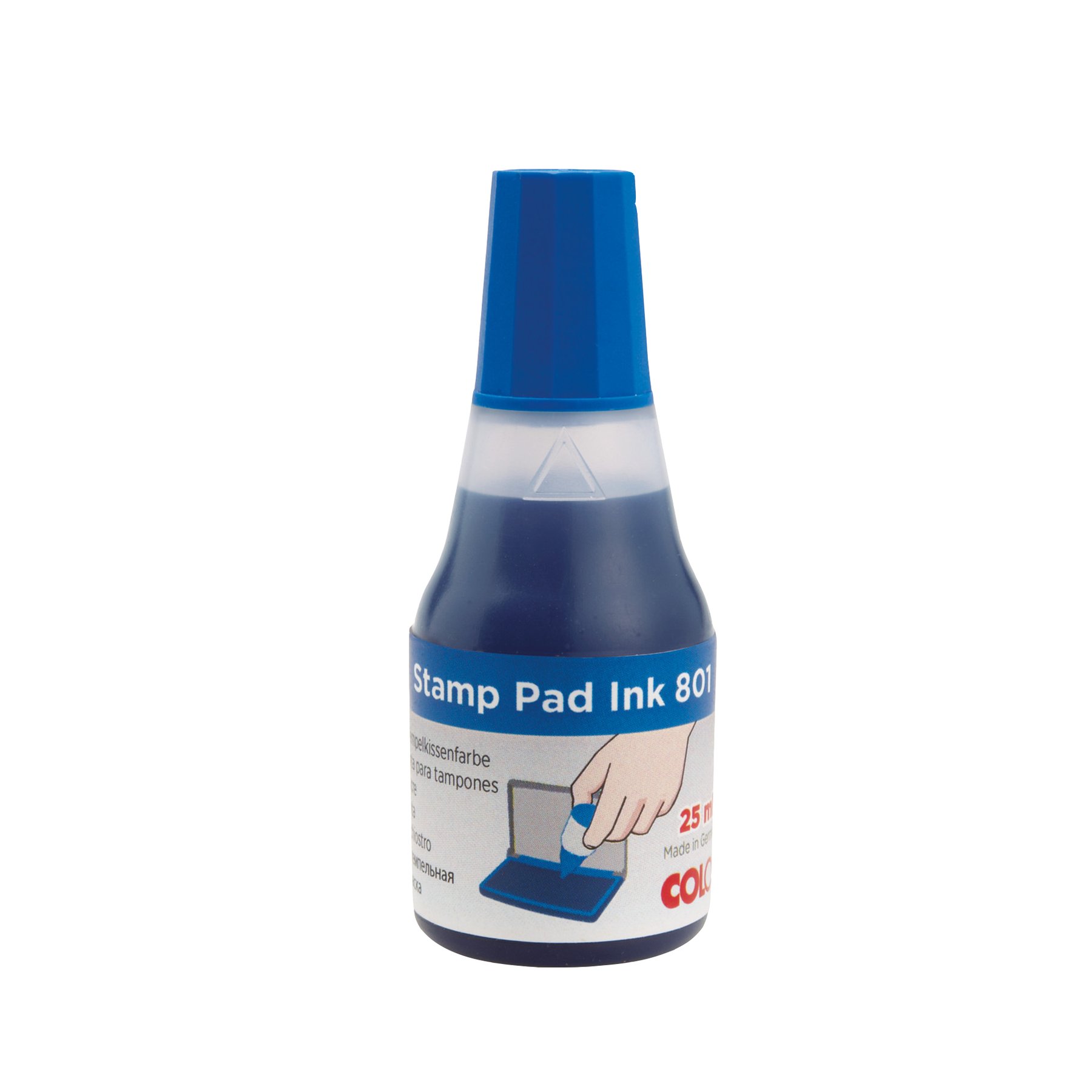 Colop Ink for Stamp Pad, 25 ml, blue
