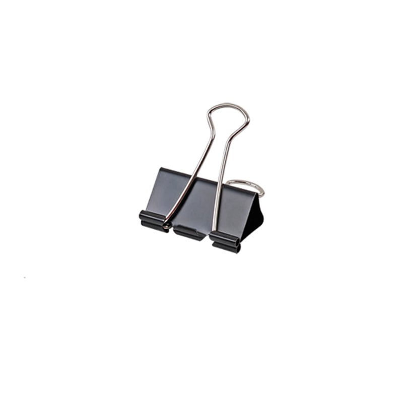 Foska Money clips, 19 mm, 12 pcs, black