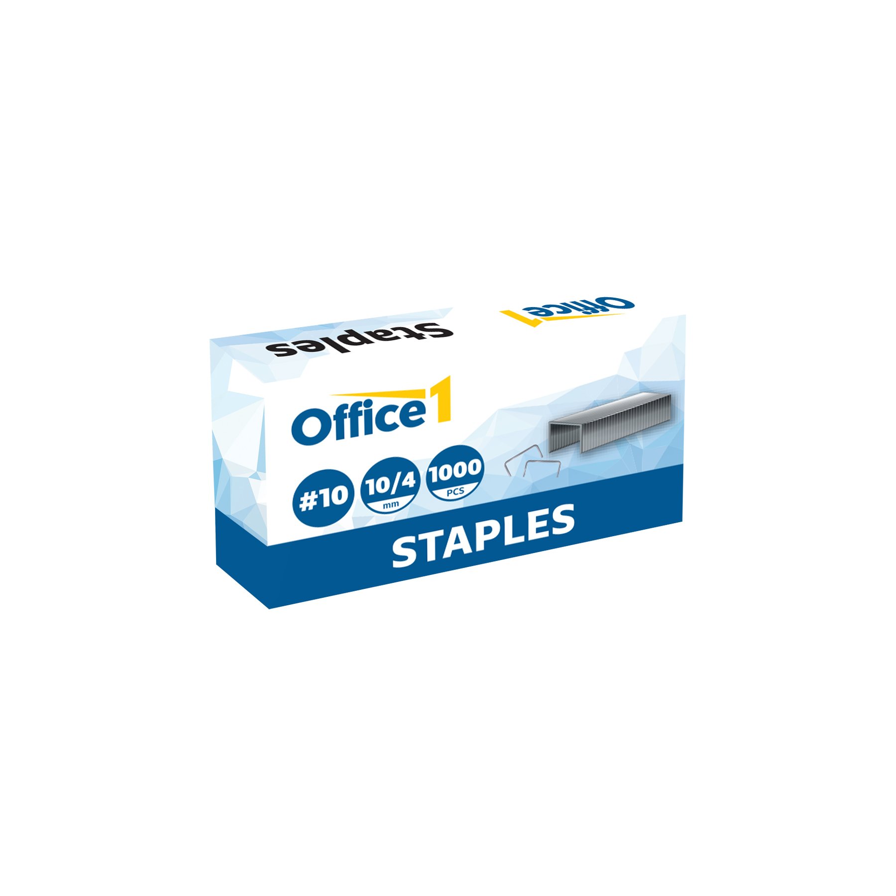 Office 1 Staples, size 10/4 mm, 1000 pieces