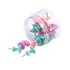 Foska Push pins, 27 mm, 20 pcs, pastel, in box