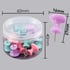 Foska Push pins, 27 mm, 20 pcs, pastel, in box
