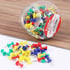 Foska Push pins, 25 mm, 200 pcs, assorted, in jar