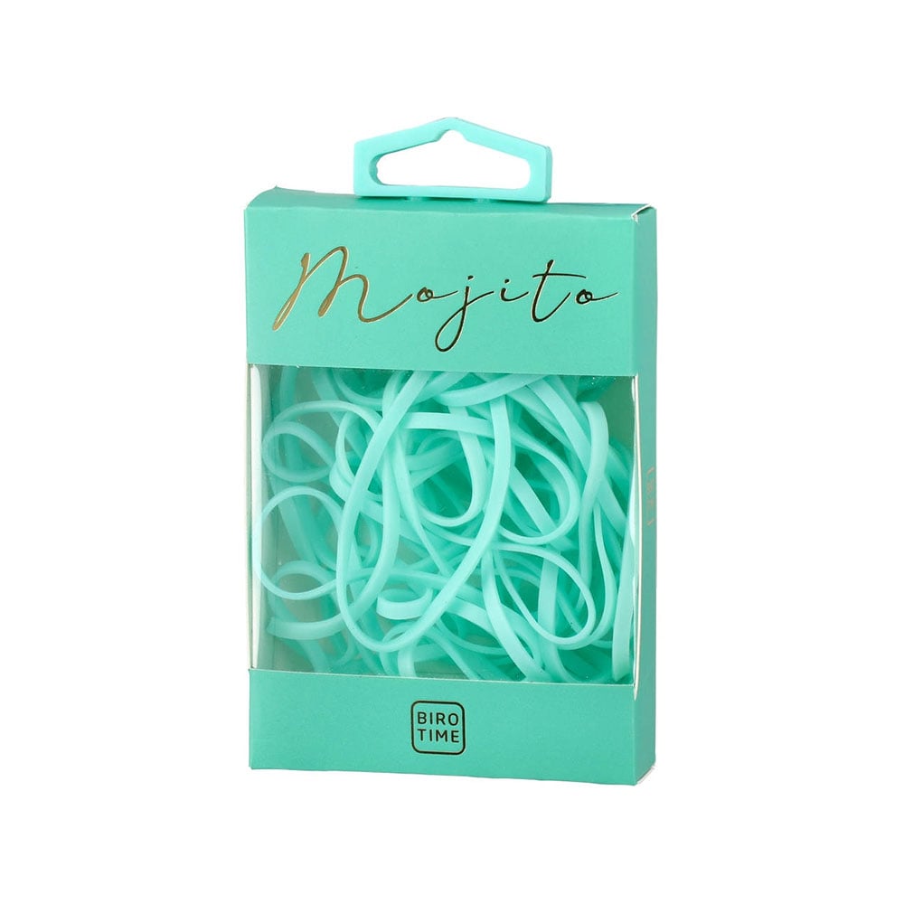 Biro Time Amethyst Rubber Bands, 17.5 g, mint