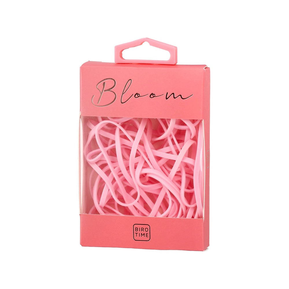 Biro Time Amethyst Rubber Bands, 17.5 g, pink