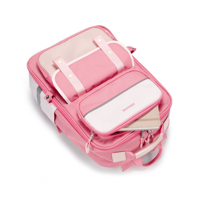 Раница Kingsons Ergo Junior, ученическа, розова