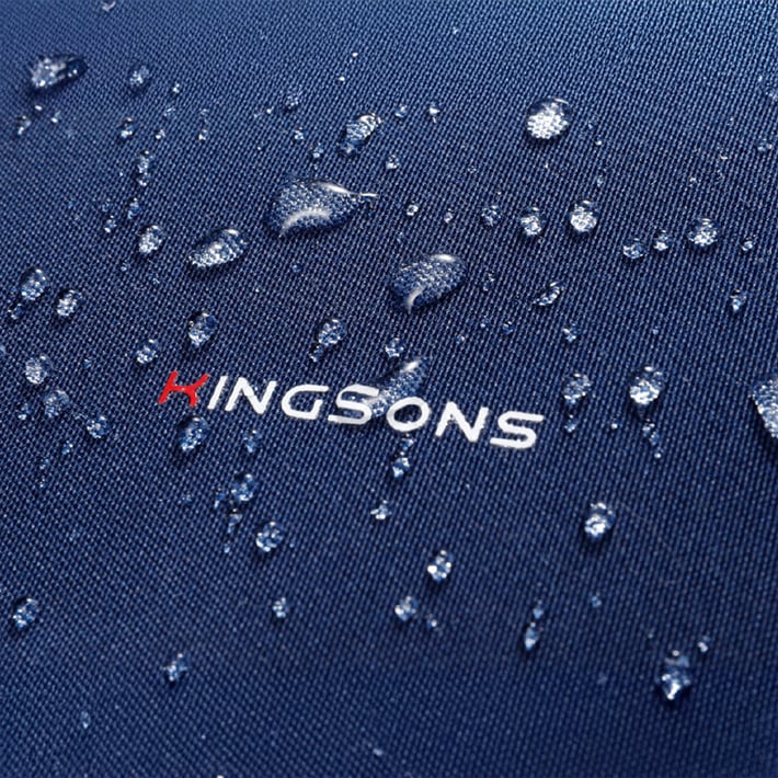 Kingsons Ergo Junior School Backpack, blue