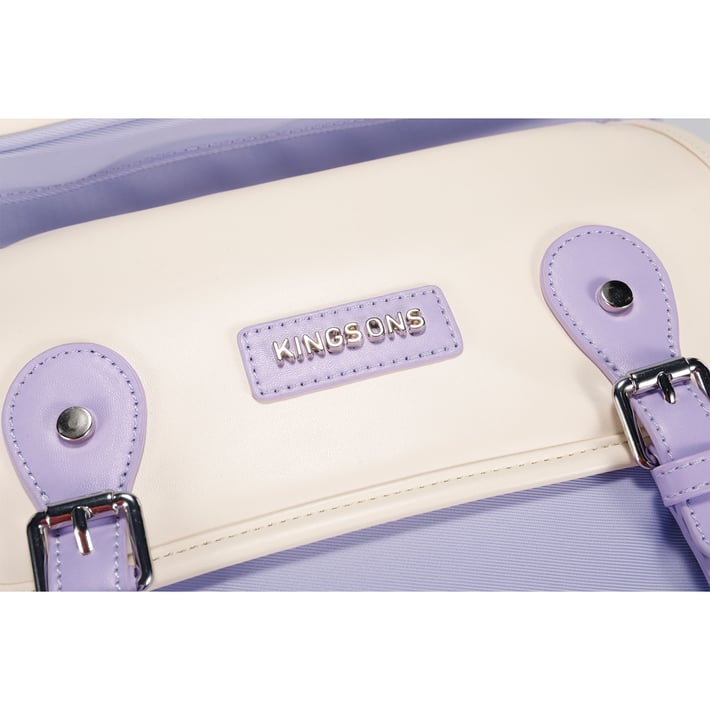 Раница Kingsons Safeback Junior, ученическа, лилава