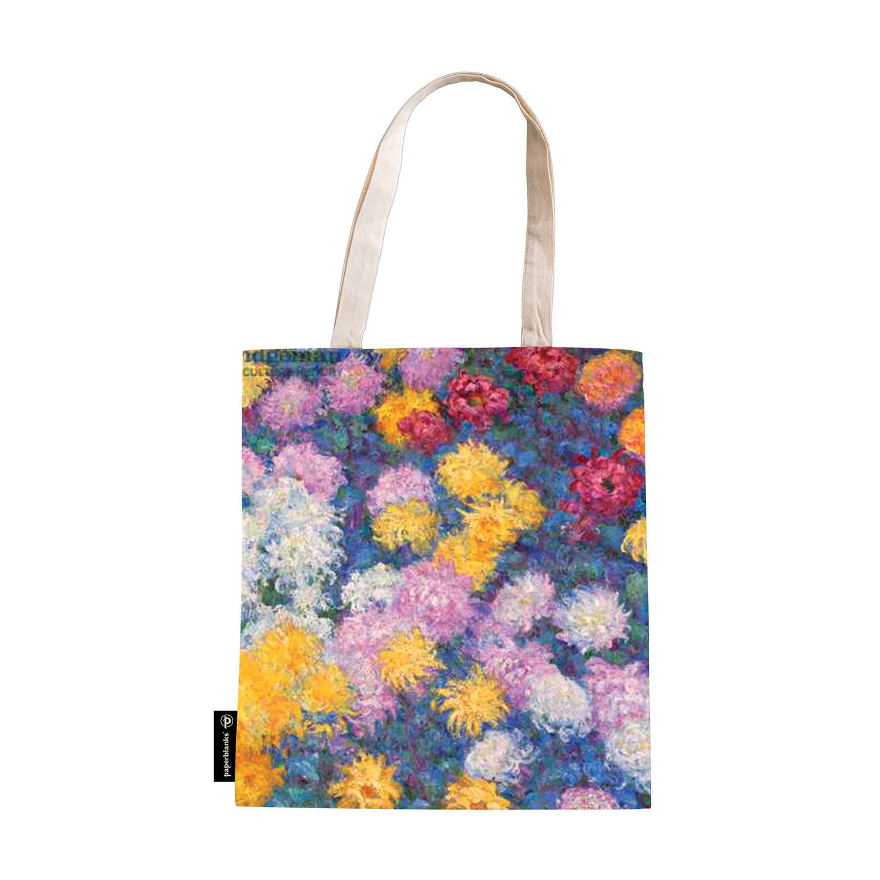 Paperblanks Bag Monet Chrysanthemums, textile, 380 x 380 mm
