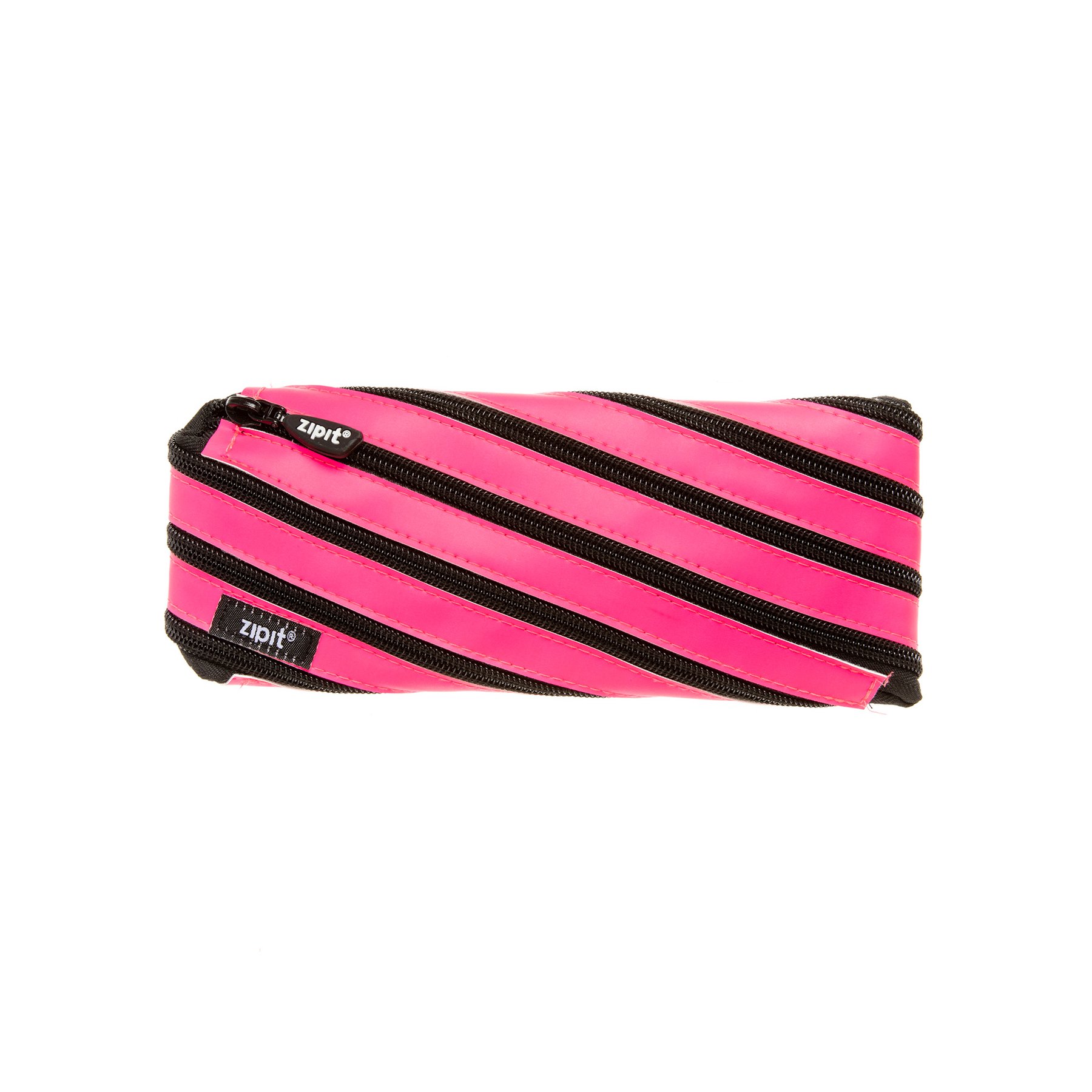 Zipit Pencil case Neon, medium, neon pink
