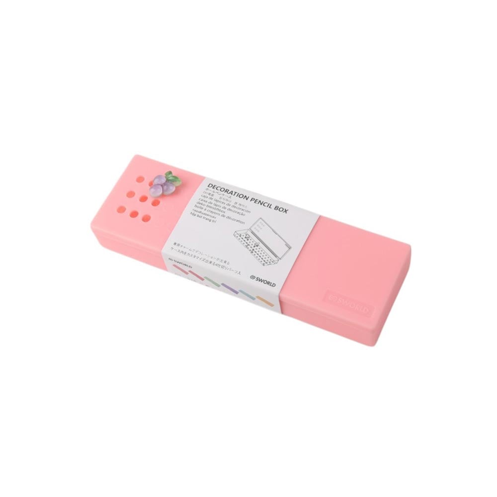 Sworld Pencil case ME, plastic, pink