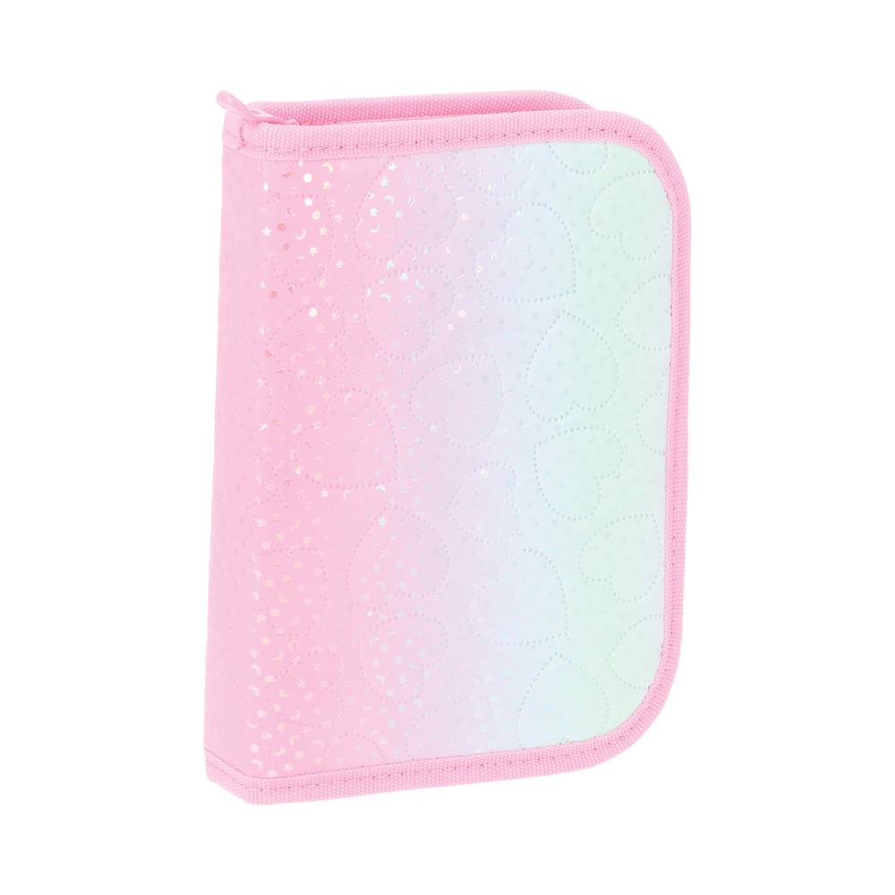 Несесер Statovac Decker, с един цип, пълен, розов