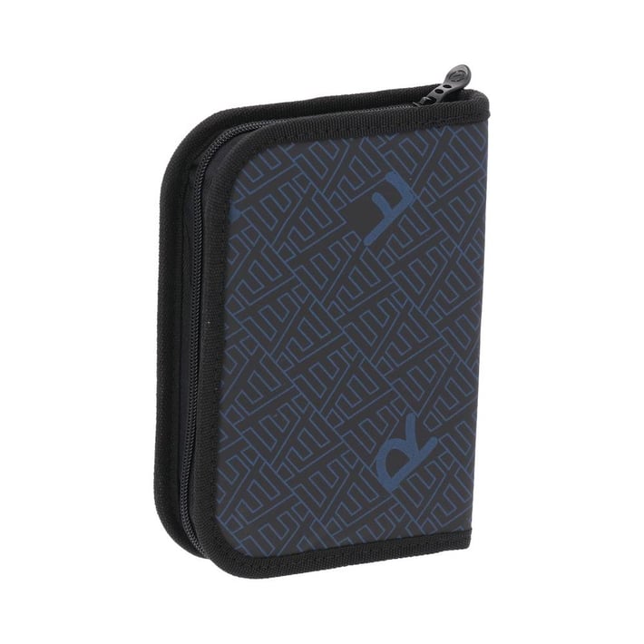 Несесер Statovac Decker, с един цип, пълен, черен