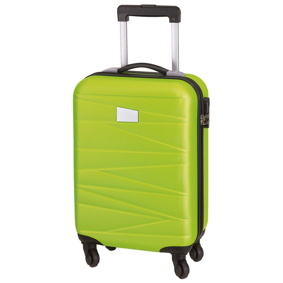 TOPS Travel Suitcase Padua, on wheels, 55 x 35 x 20 cm, light green