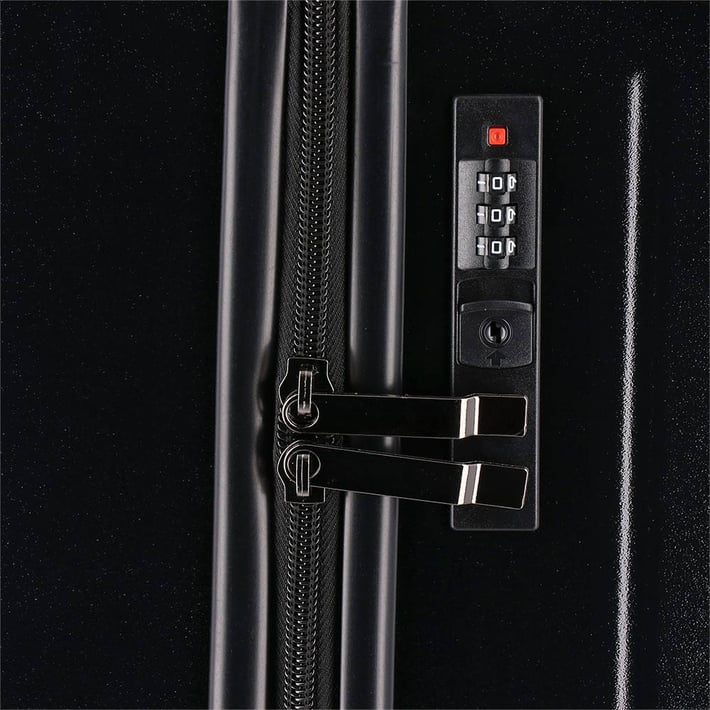 Куфар Empire Fienza, ръчен, ABS, черен