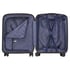Empire Genova Suitcase, PP, Black, 3 Pieces