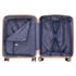 EMPIRE GENOVA SET OF 3 SUITCASES LIGHT BROWN