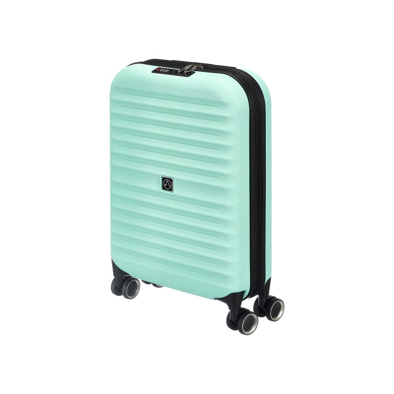 Suitcase Vaiven, foldable, with lock, 16 x 40 x 55.5 cm, 37 L, turquoise