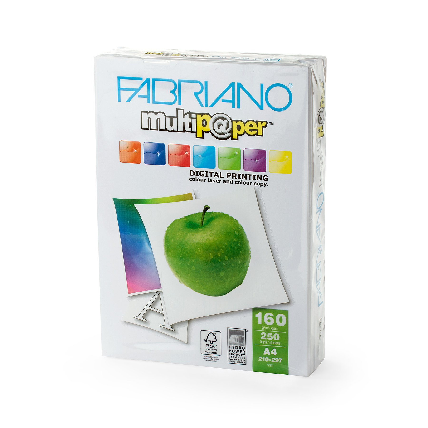 Fabriano Copy cardboard Multipaper, A4, 160 g/m2, glossy, 250 sheets