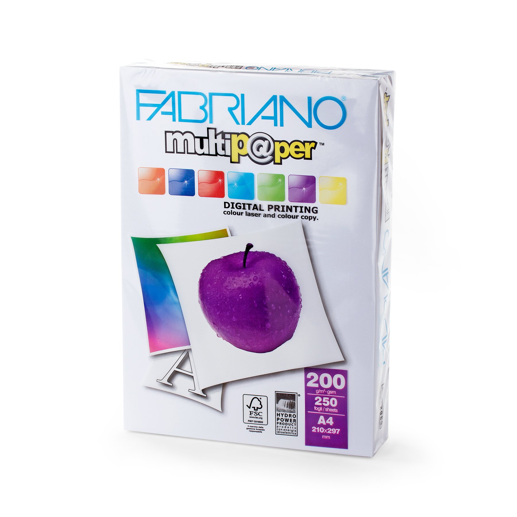 Fabriano Copy cardboard Multipaper, A4, 200 g/m2, glossy, 250 sheets