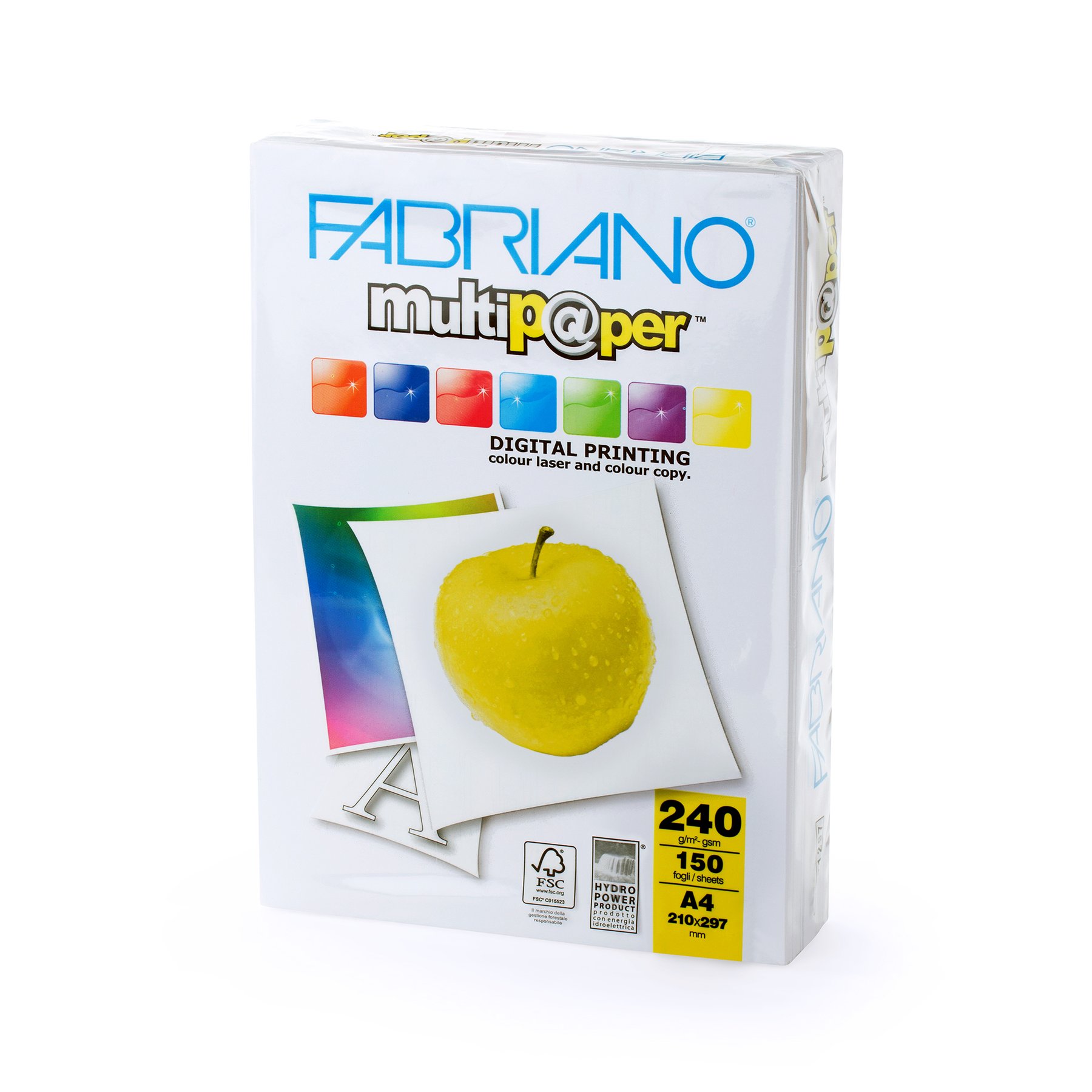 Fabriano Copy cardboard Multipaper, A4, 240 g/m2, glossy, 150 sheets